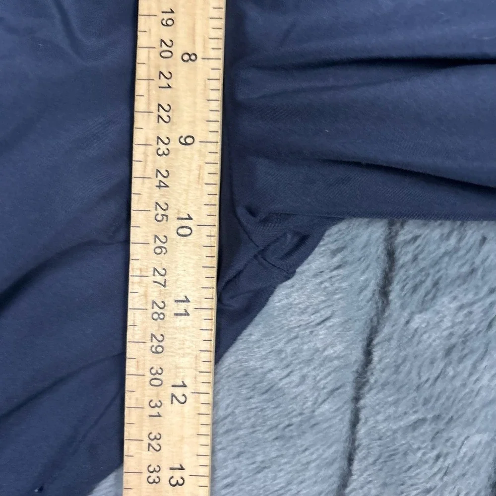 Vintage Reebok Boys Navy Nylon Windbreaker Track Pants White Stripe Size M 10